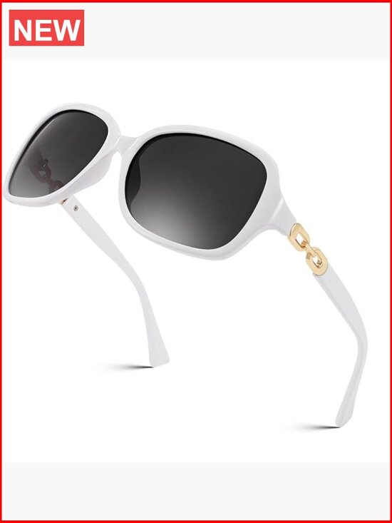 Square Polarized Sunglasses UV400 Travel Driving Fashion Arcuate main image 5